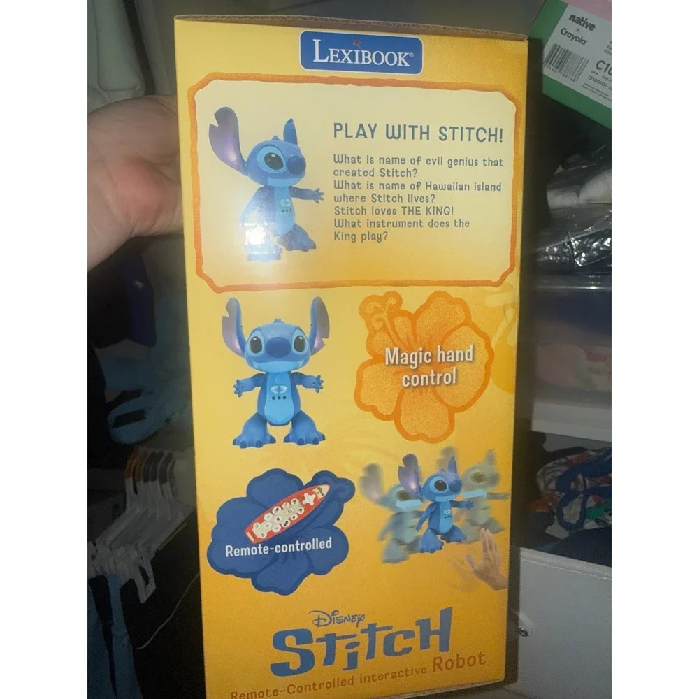 Disney Stitch, English Remote Controlled Interactive Robot